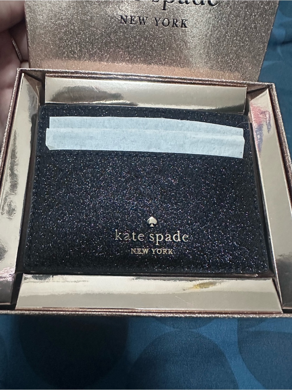 Kate spade ♠️ | boxed small glitter slim cardholder - Picture 4 of 5